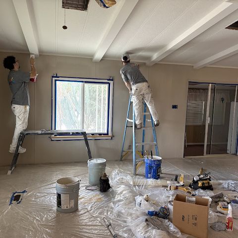 Painting work by ACP for Donna Monce